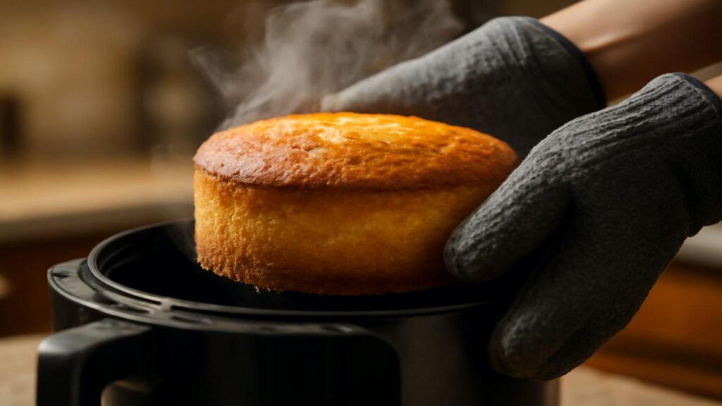 Genialer Airfryer-Trick: So gelingt ein fluffiger Joghurtkuchen ohne Ofen